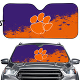 Clemson Tigers NCAA Car Windshield Sun Shade Universal Fit Sunshade
