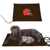 Cleveland Browns NFL Pet Heating Pad Constant Heated Mat