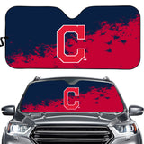 Cleveland Indians MLB Car Windshield Sun Shade Universal Fit Sunshade