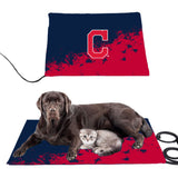 Cleveland Indians MLB Pet Heating Pad Constant Heated Mat