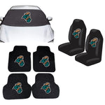Coastal Carolina Chanticleers NCAA Car Front Windshield Cover Seat Cover Floor Mats