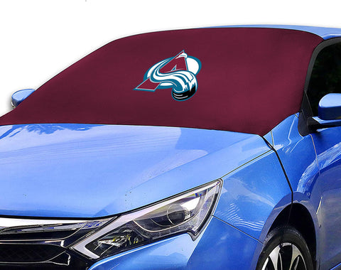 Colorado Avalanche NHL Car SUV Front Windshield Snow Cover Sunshade