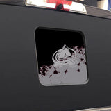 Colorado Avalanche NHL Rear Back Middle Window Vinyl Decal Stickers Fits Dodge Ram GMC Chevy Tacoma Ford
