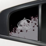 Colorado Avalanche NHL Rear Side Quarter Window Vinyl Decal Stickers Fits Dodge Charger