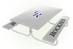 Colorado Rockies MLB Picnic Table Bench Chair Set Outdoor Cover