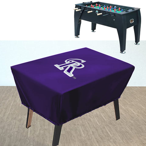 Colorado Rockies MLB Foosball Soccer Table Cover Indoor Outdoor