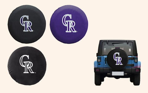 Colorado Rockies MLB Spare Tire Cover