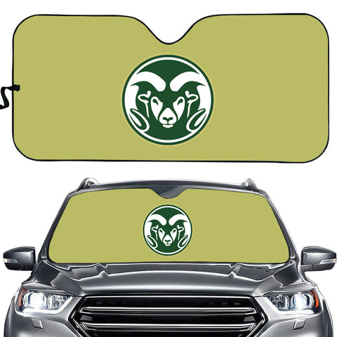 Colorado State Rams NCAA Car Windshield Sun Shade Universal Fit Sunshade