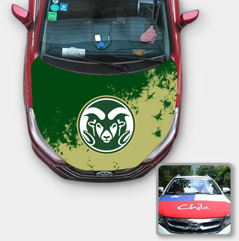 Colorado State Rams NCAA Car Auto Hood Engine Cover Protector