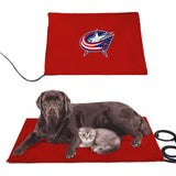 Columbus Blue Jackets NHL Pet Heating Pad Constant Heated Mat