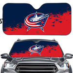 Columbus Blue Jackets NHL Car Windshield Sun Shade Universal Fit Sunshade
