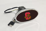 Cornell Big Red NCAA Hitch Cover LED Brake Light for Trailer