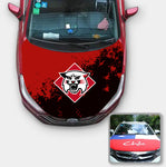 Davidson Wildcats NCAA Car Auto Hood Engine Cover Protector