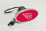 Dayton Flyers NCAA Hitch Cover LED Brake Light for Trailer