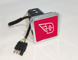 Dayton Flyers NCAA Hitch Cover LED Brake Light for Trailer