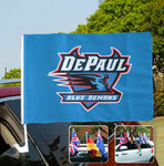 DePaul Blue Demons NCAAB Car Window Flag