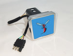Delaware State Hornets NCAA Hitch Cover LED Brake Light for Trailer