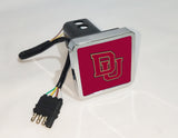Denver Pioneers NCAA Hitch Cover LED Brake Light for Trailer