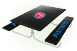 Detroit Pistons NBA Picnic Table Bench Chair Set Outdoor Cover