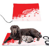 Detroit Red Wings NHL Pet Heating Pad Constant Heated Mat