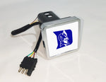 Duke Blue Devils NCAA Hitch Cover LED Brake Light for Trailer