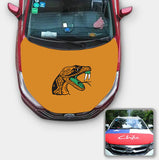 Florida A&M Rattlers NCAA Car Auto Hood Engine Cover Protector