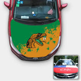 Florida A&M Rattlers NCAA Car Auto Hood Engine Cover Protector
