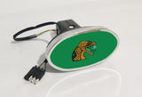 Florida A&M Rattlers NCAA Hitch Cover LED Brake Light for Trailer