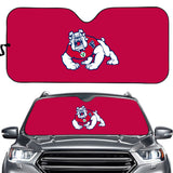 Fresno State Bulldogs NCAA Car Windshield Sun Shade Universal Fit Sunshade