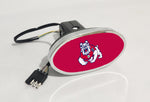 Fresno State Bulldogs NCAA Hitch Cover LED Brake Light for Trailer