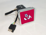Fresno State Bulldogs NCAA Hitch Cover LED Brake Light for Trailer