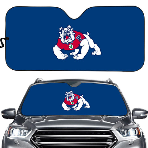 Fresno State Bulldogs NCAA Car Windshield Sun Shade Universal Fit Sunshade