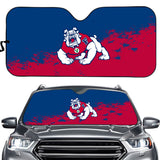 Fresno State Bulldogs NCAA Car Windshield Sun Shade Universal Fit Sunshade