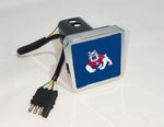 Fresno State Bulldogs NCAA Hitch Cover LED Brake Light for Trailer
