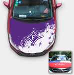 Furman Paladins NCAA Car Auto Hood Engine Cover Protector