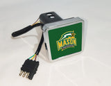 George Mason Patriots NCAA Hitch Cover LED Brake Light for Trailer