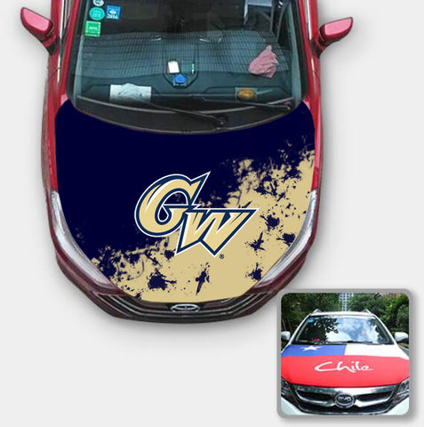 George Washington Colonials NCAA Car Auto Hood Engine Cover Protector