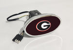 Georgia Bulldogs NCAA Hitch Cover LED Brake Light for Trailer