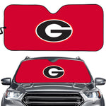 Georgia Bulldogs NCAA Car Windshield Sun Shade Universal Fit Sunshade