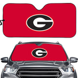 Georgia Bulldogs NCAA Car Windshield Sun Shade Universal Fit Sunshade
