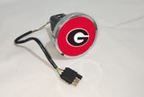 Georgia Bulldogs NCAA Hitch Cover LED Brake Light for Trailer