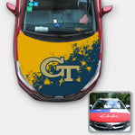 Georgia Tech Yellow Jackets NCAA Car Auto Hood Engine Cover Protector