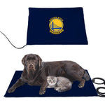 Golden State Warriors NBA Pet Heating Pad Constant Heated Mat