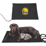 Golden State Warriors NBA Pet Heating Pad Constant Heated Mat