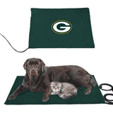 Green Bay Packers NFL Pet Heating Pad Constant Heated Mat