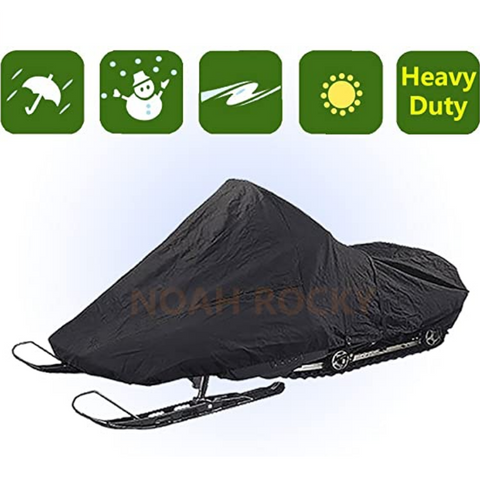 Outdoor Indoor Deluxe Heavy Duty Snowmobile Cover