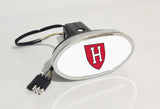 Harvard Crimson NCAA Hitch Cover LED Brake Light for Trailer