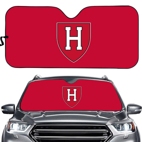 Harvard Crimson NCAA Car Windshield Sun Shade Universal Fit Sunshade