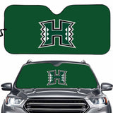 Hawaii Rainbow Warriors NCAA Car Windshield Sun Shade Universal Fit Sunshade