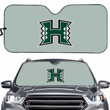 Hawaii Rainbow Warriors NCAA Car Windshield Sun Shade Universal Fit Sunshade